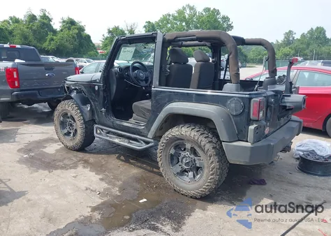 2012 Jeep Wrangler Sport z USA, uszkodzony, nr VIN 1C4AJWAG9CL253854